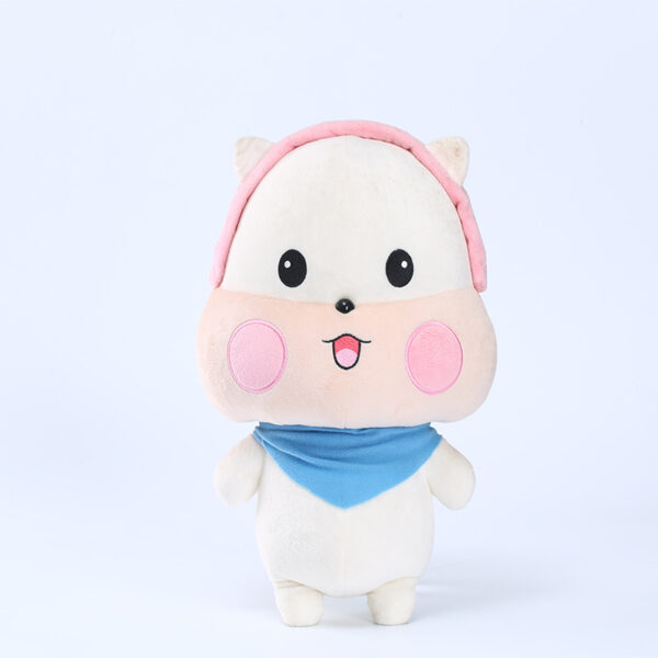 Handmade company mascot stuffed sheep toy - 图片 6