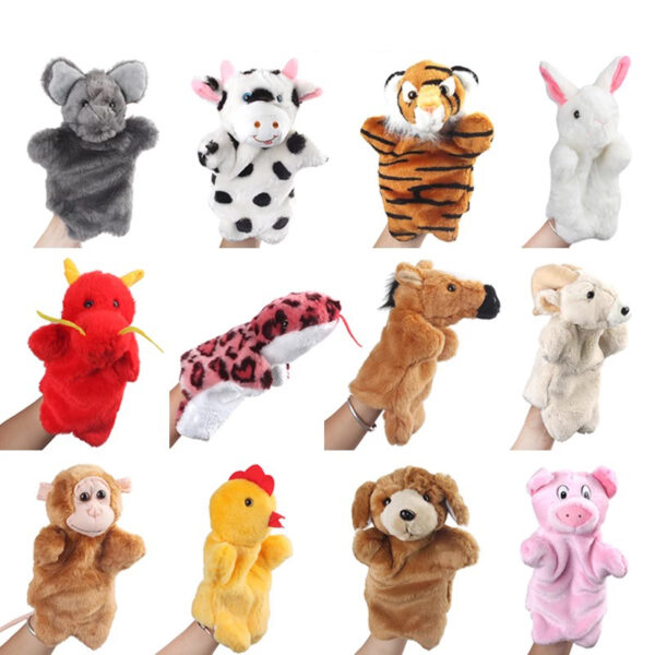 Chinese 12 Animal Hand Puppet toys