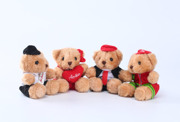 Air Asia Soft Teddy Bear Toy