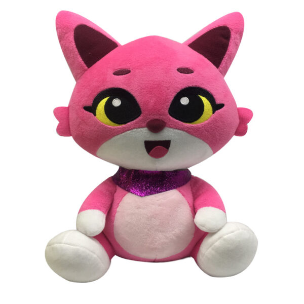 Custom Design Pink Fox Stuffed Toy