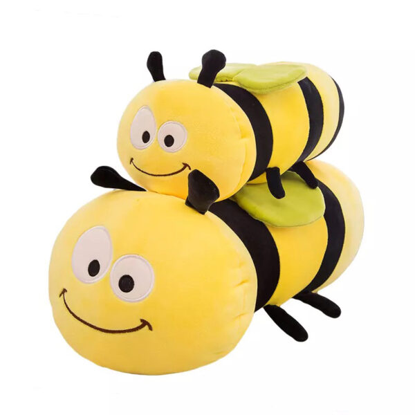 Electronic Stuffed Bees Sparkling Toy Lights Turn on - 图片 2