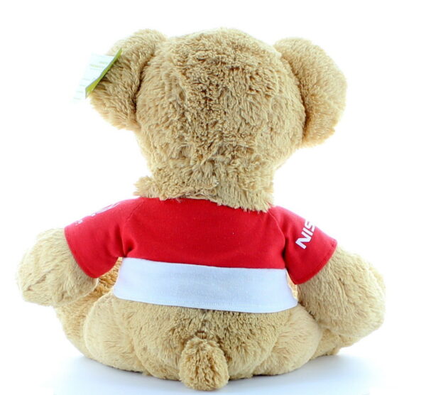 12 INCH Nissan Series Sitting Teddy Bear With Customized T-Shirt - 图片 7